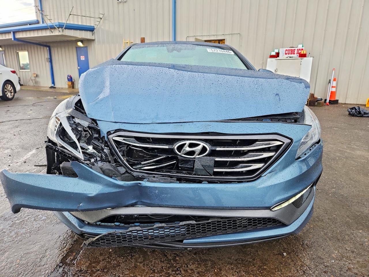 2017 Hyundai Sonata Limited Blue vin: 5NPE34AF1HH503719