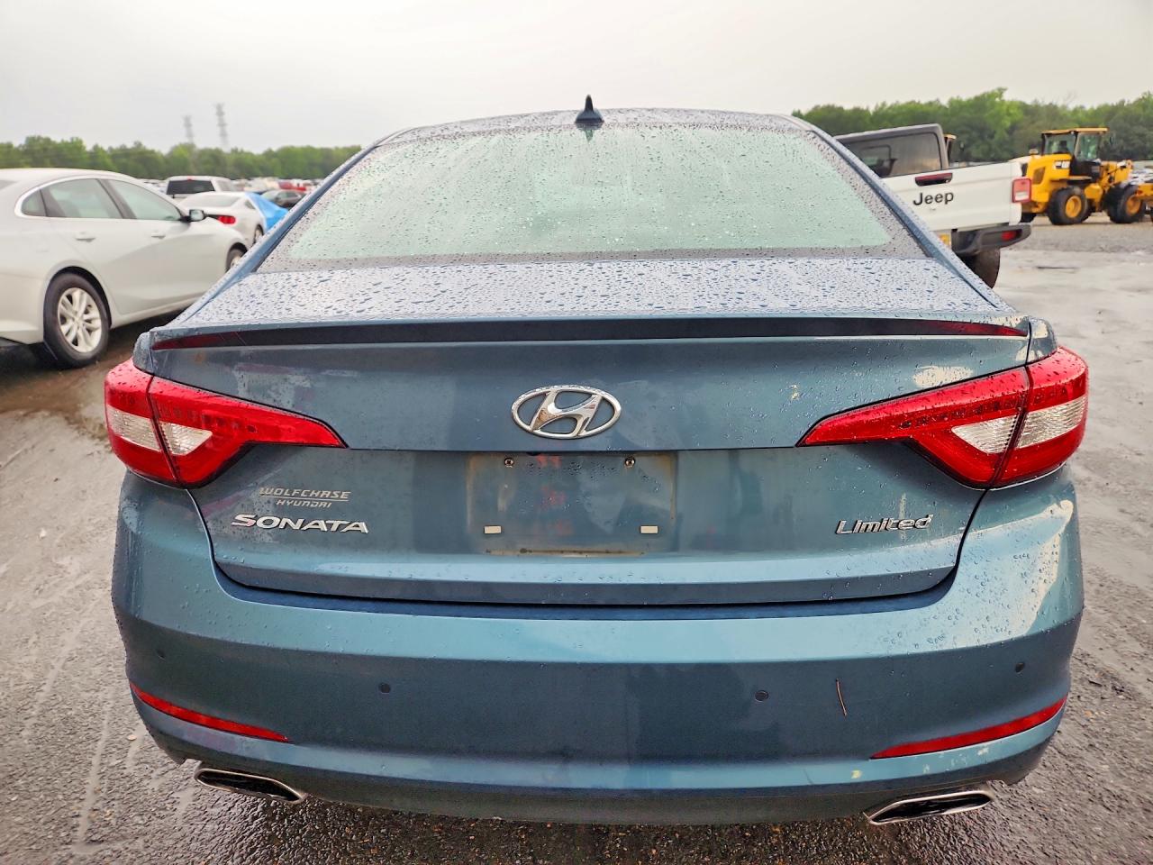 2017 Hyundai Sonata Limited Blue vin: 5NPE34AF1HH503719