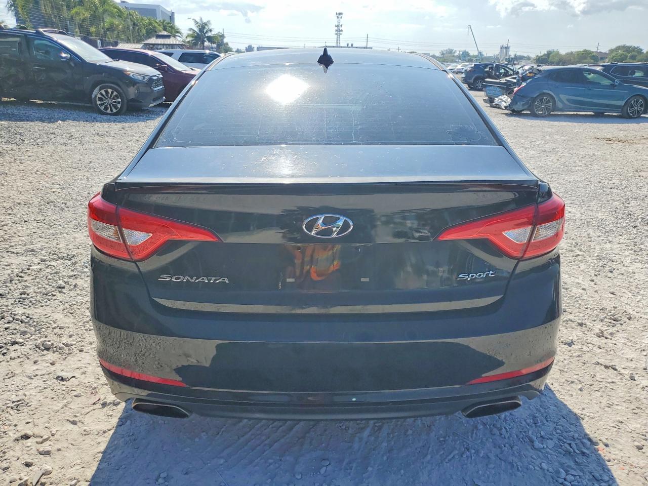 2017 Hyundai Sonata Sport Black vin: 5NPE34AF1HH558154
