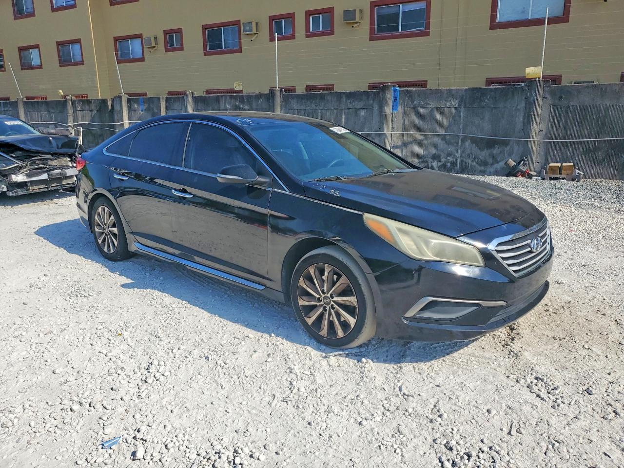 2017 Hyundai Sonata Sport Black vin: 5NPE34AF1HH558154