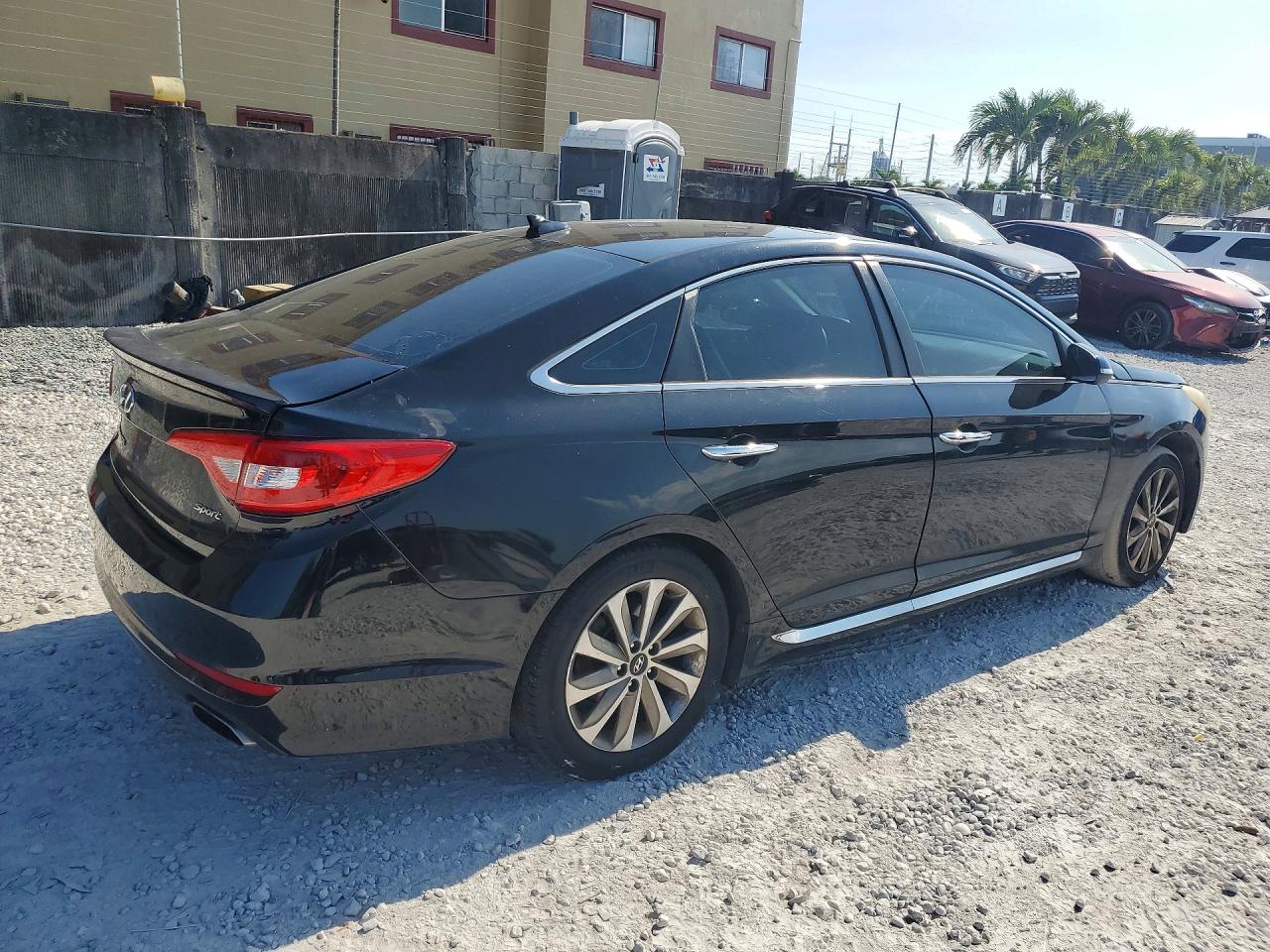 2017 Hyundai Sonata Sport Black vin: 5NPE34AF1HH558154
