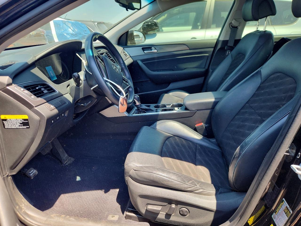 2017 Hyundai Sonata Sport Черный vin: 5NPE34AF1HH579361
