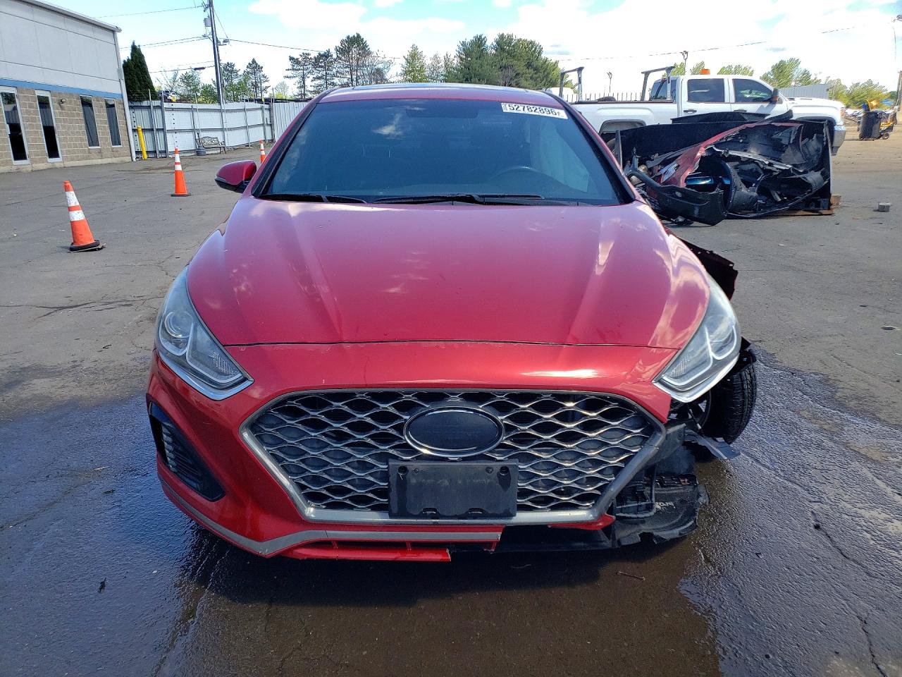 2018 Hyundai Sonata Sport Красный vin: 5NPE34AF1JH606497