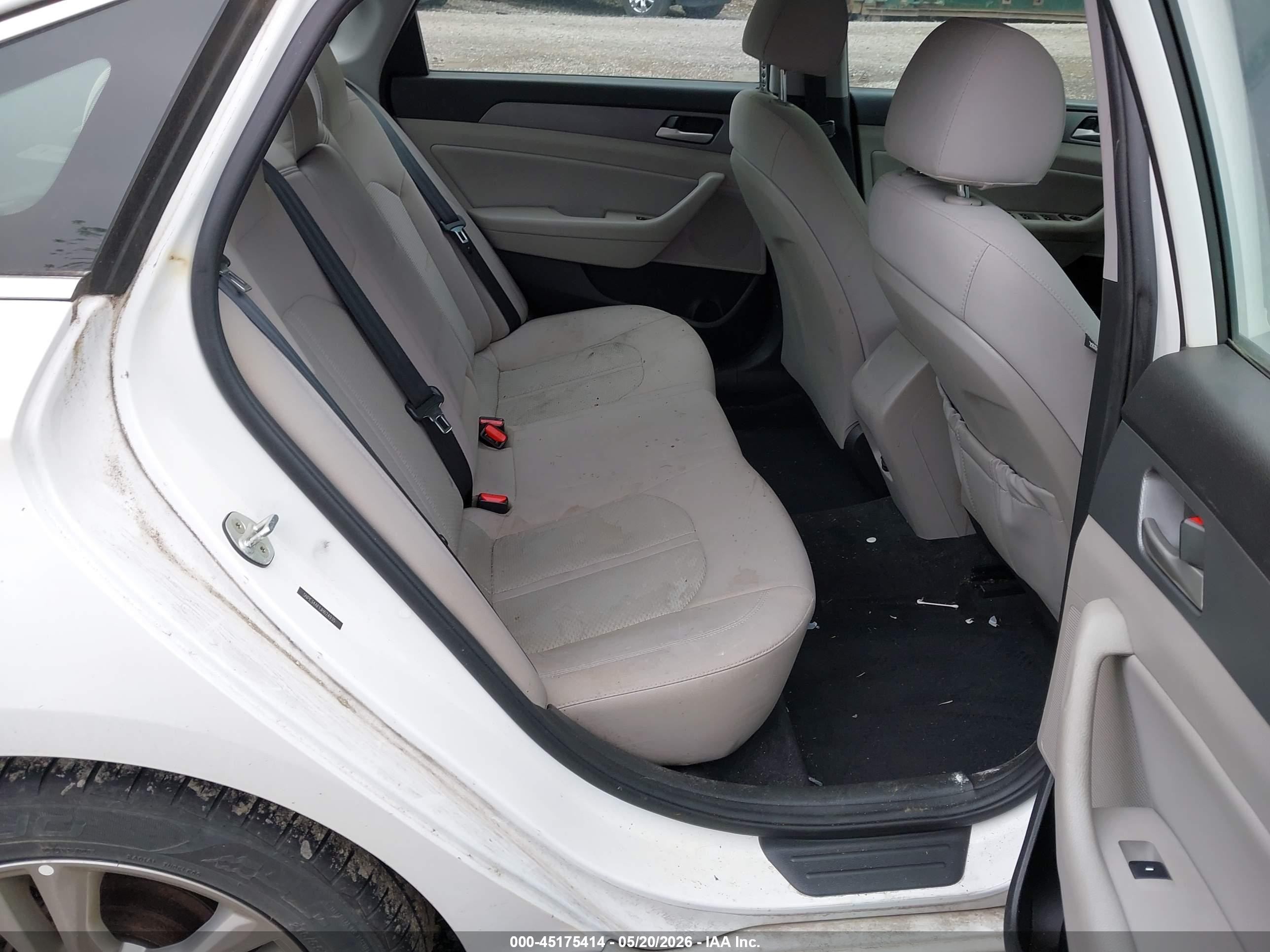 2018 Hyundai Sonata Sel White vin: 5NPE34AF1JH624935