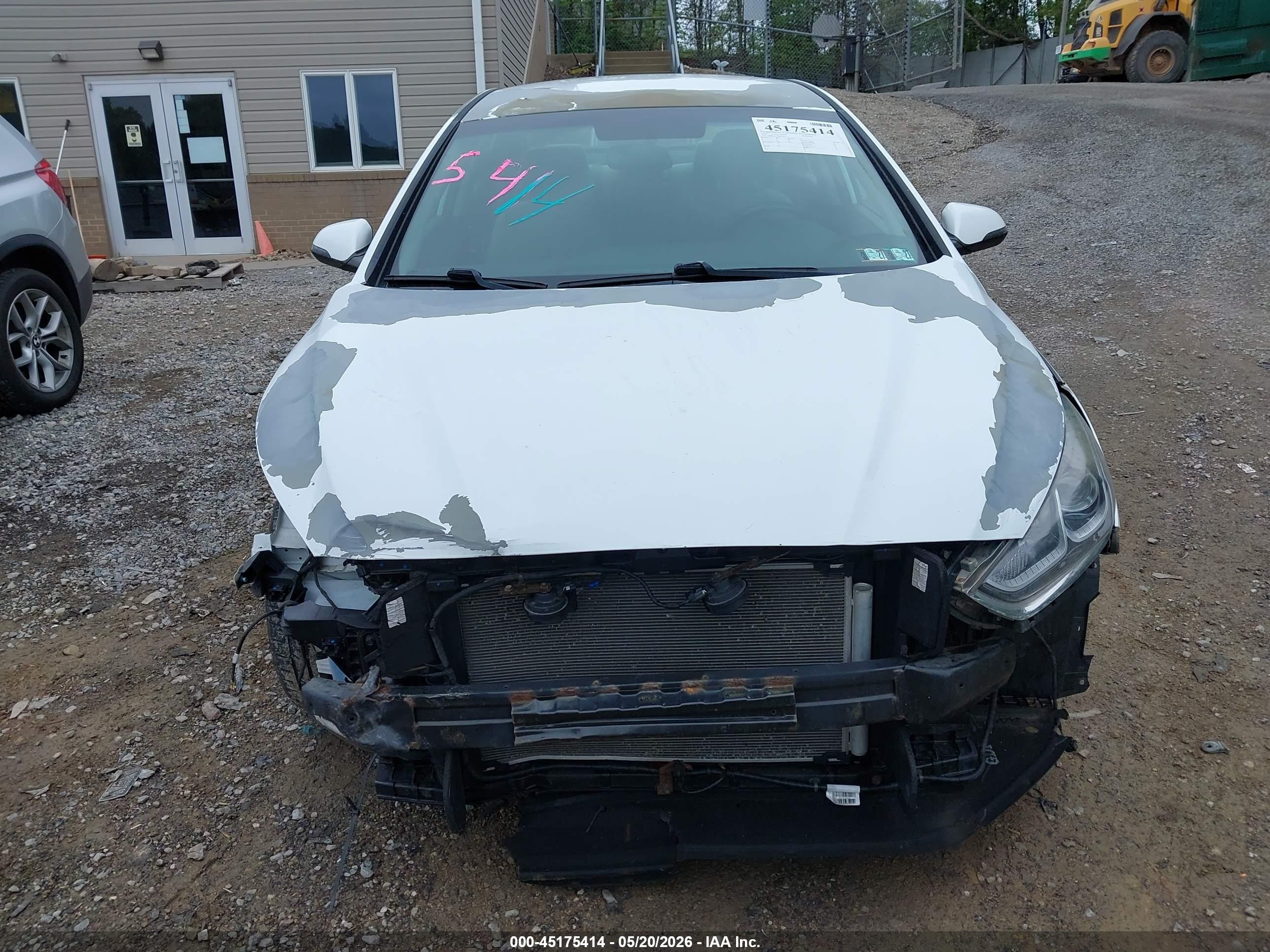 2018 Hyundai Sonata Sel White vin: 5NPE34AF1JH624935