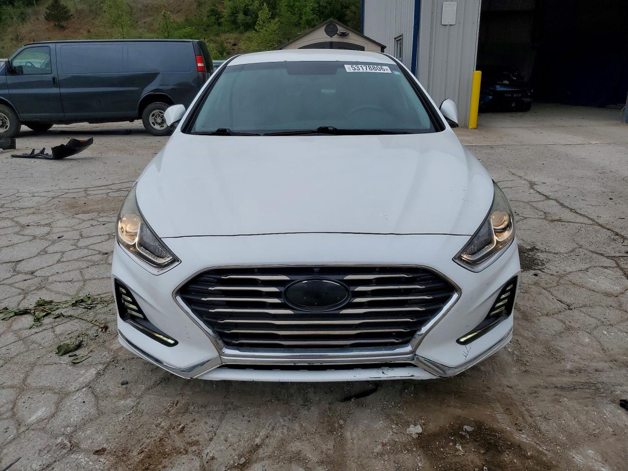 2018 Hyundai Sonata Sel White vin: 5NPE34AF1JH649995
