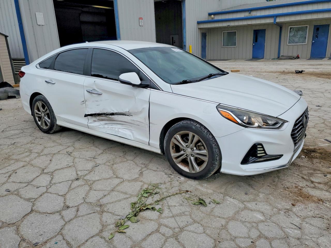 2018 Hyundai Sonata Sel White vin: 5NPE34AF1JH649995