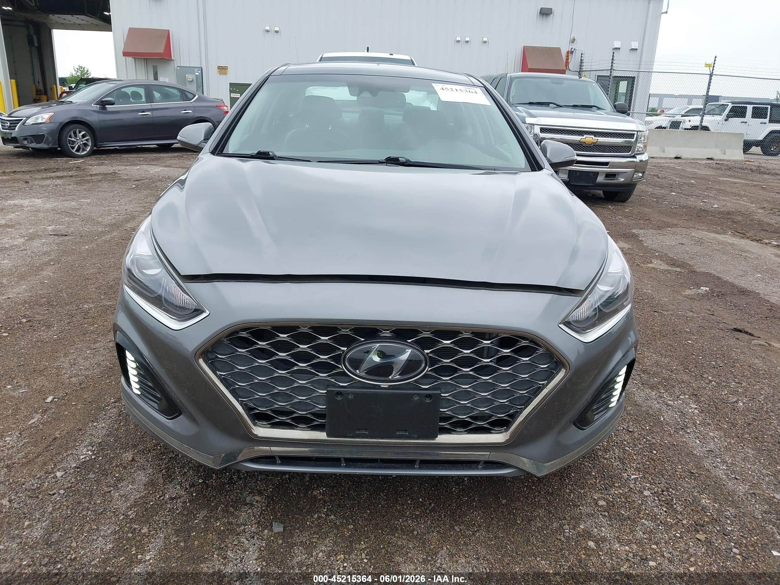 2018 Hyundai Sonata Limited Gray vin: 5NPE34AF1JH717812