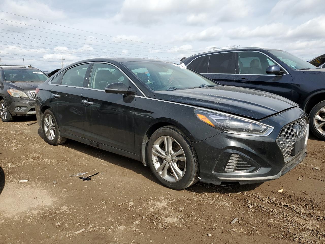 2018 Hyundai Sonata Sport Black vin: 5NPE34AF1JH718457