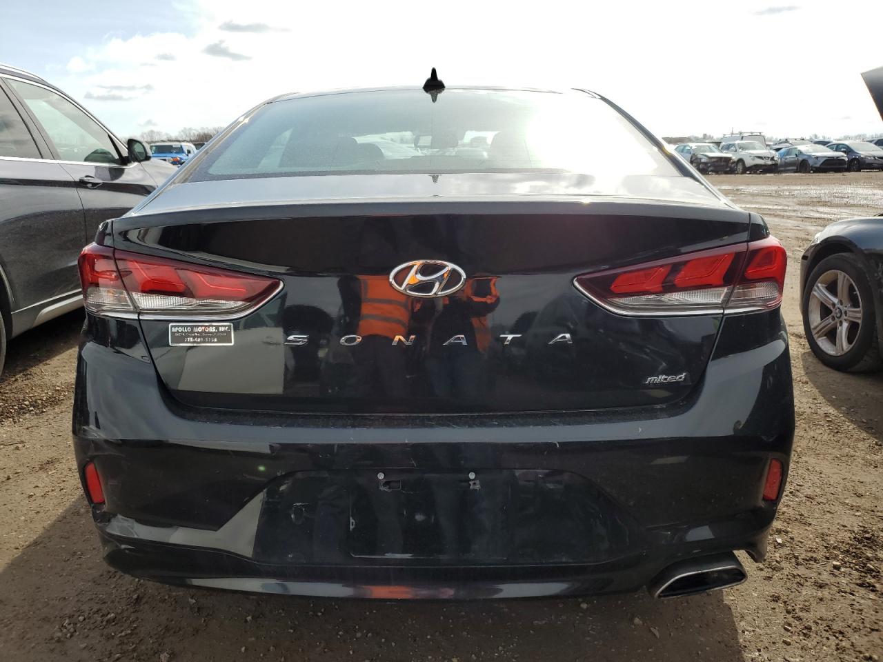 2018 Hyundai Sonata Sport Black vin: 5NPE34AF1JH718457