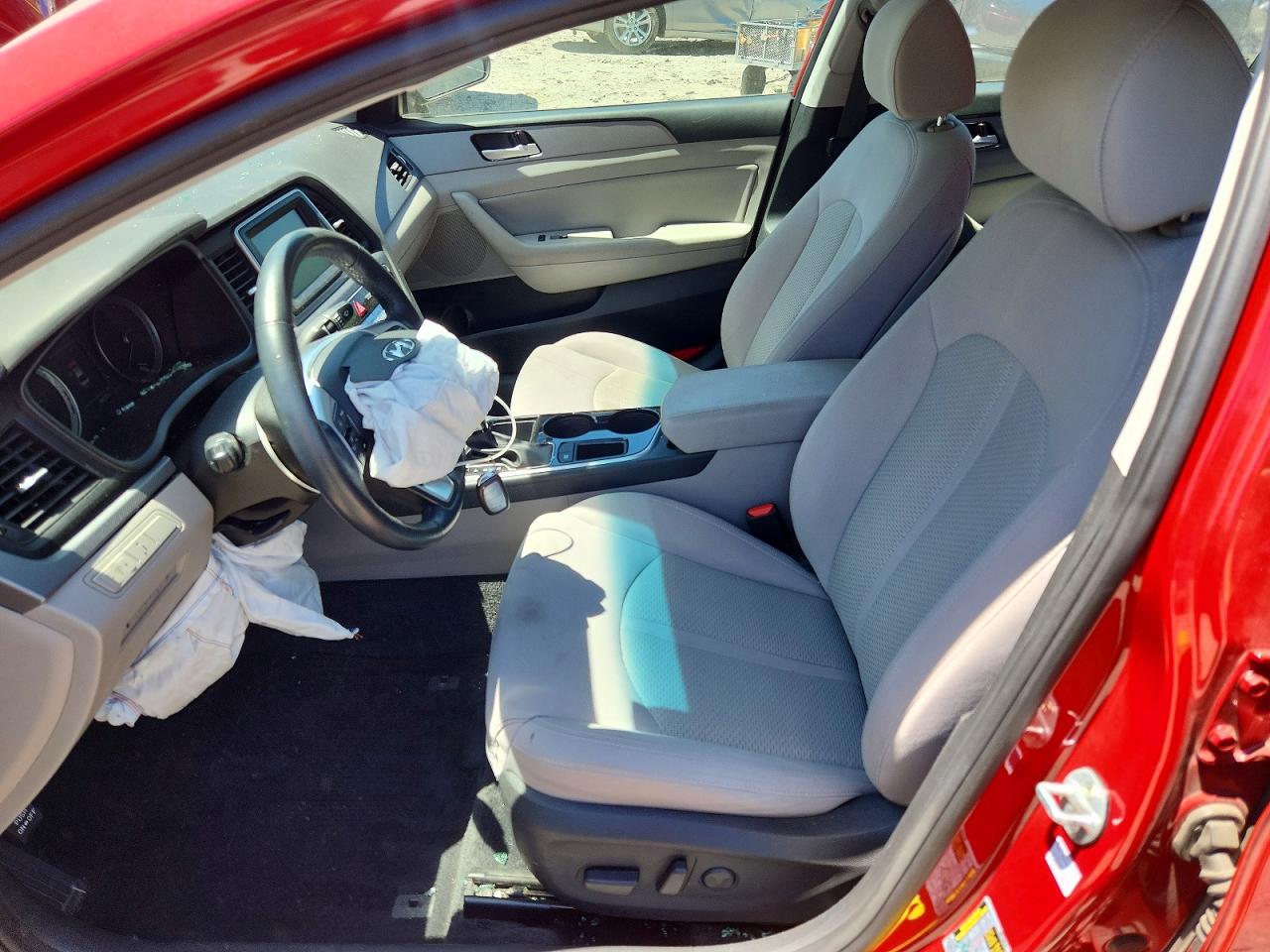 2019 Hyundai Sonata Sel Red vin: 5NPE34AF1KH750147