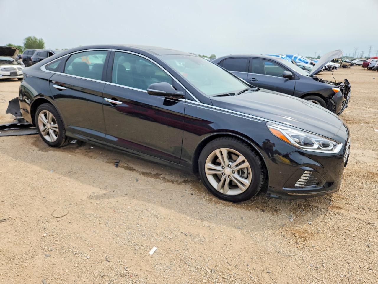 2019 Hyundai Sonata Limited Black vin: 5NPE34AF1KH758040