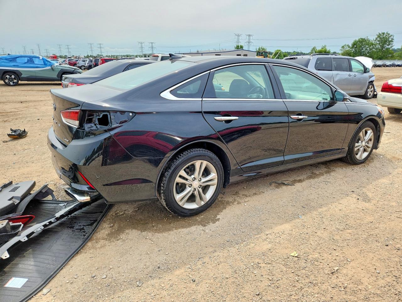 2019 Hyundai Sonata Limited Black vin: 5NPE34AF1KH758040
