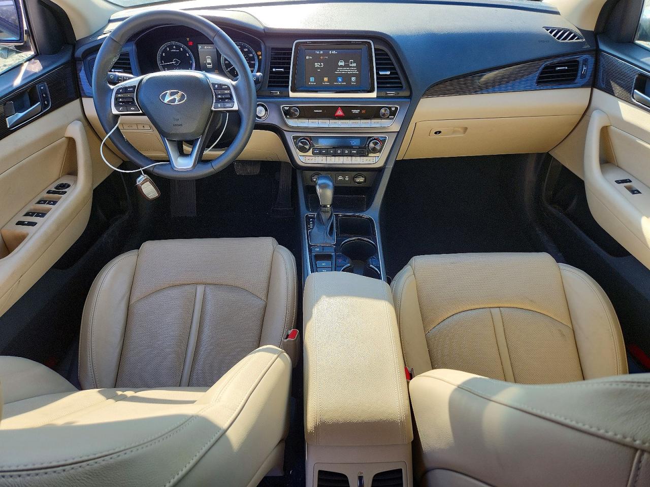 2019 Hyundai Sonata Limited White vin: 5NPE34AF1KH809956