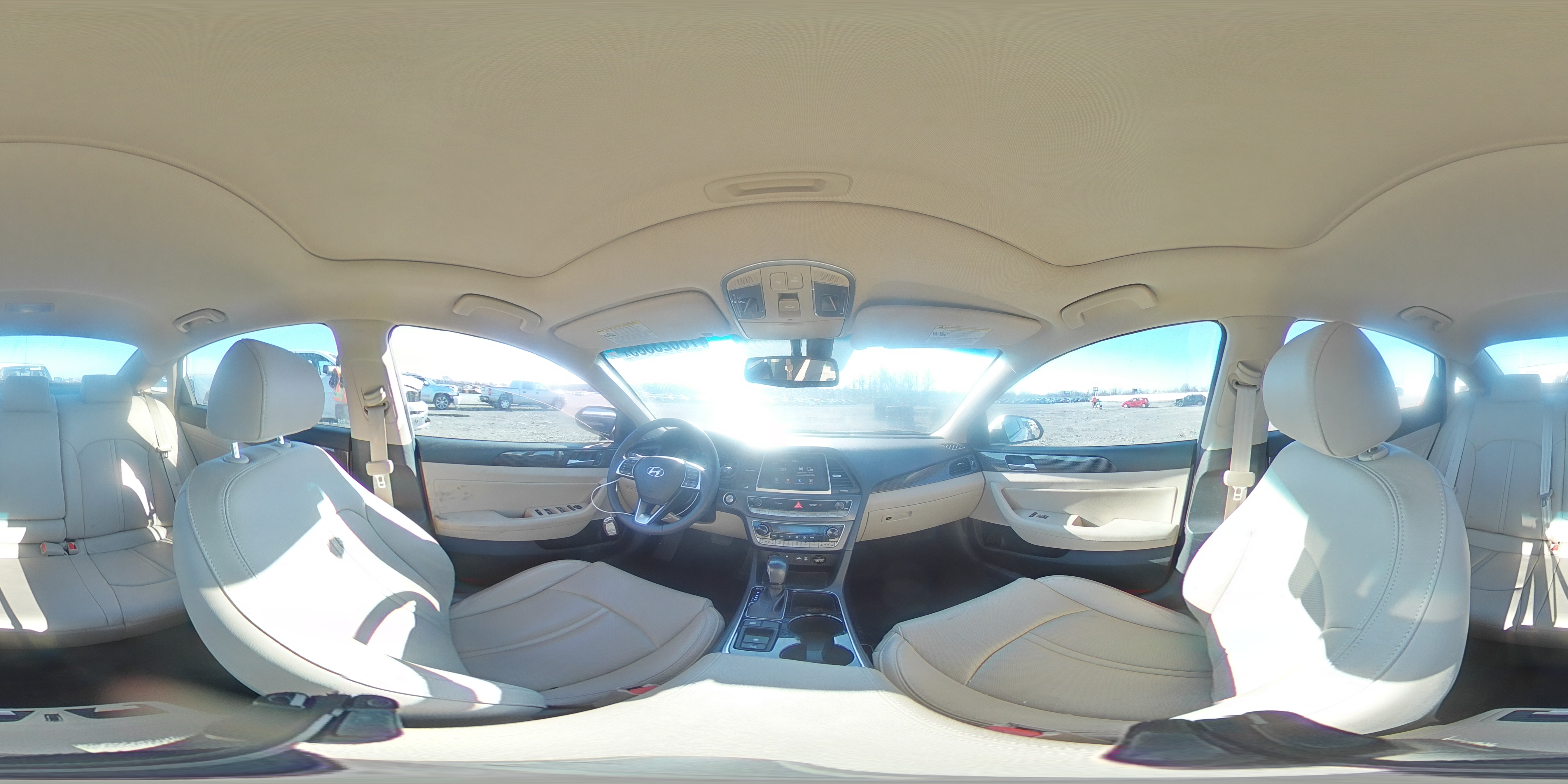 2019 Hyundai Sonata Limited White vin: 5NPE34AF1KH809956