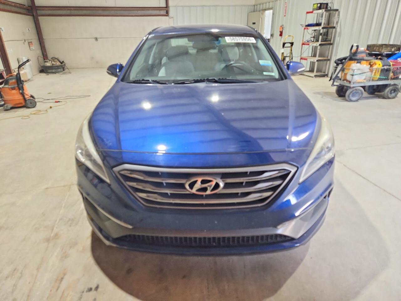 2015 Hyundai Sonata Sport Blue vin: 5NPE34AF2FH028353