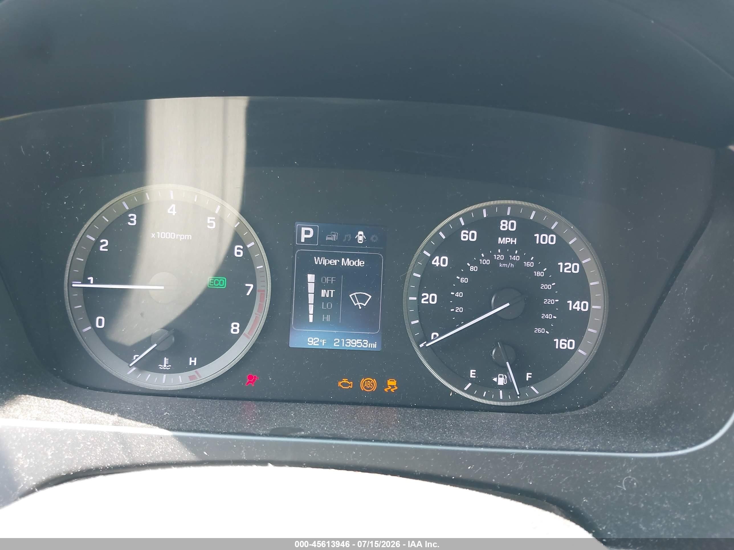 2015 Hyundai Sonata Sport Red vin: 5NPE34AF2FH029390