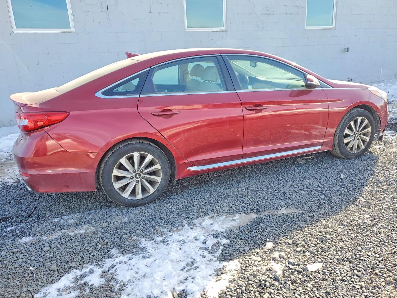 2015 Hyundai Sonata Red vin: 5NPE34AF2FH029406