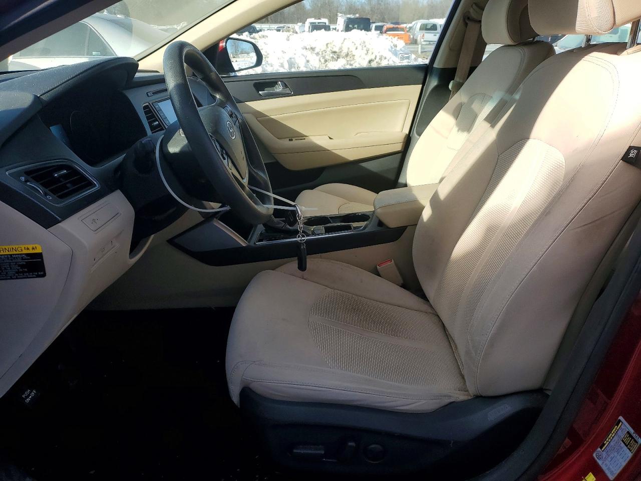 2015 Hyundai Sonata Red vin: 5NPE34AF2FH029406
