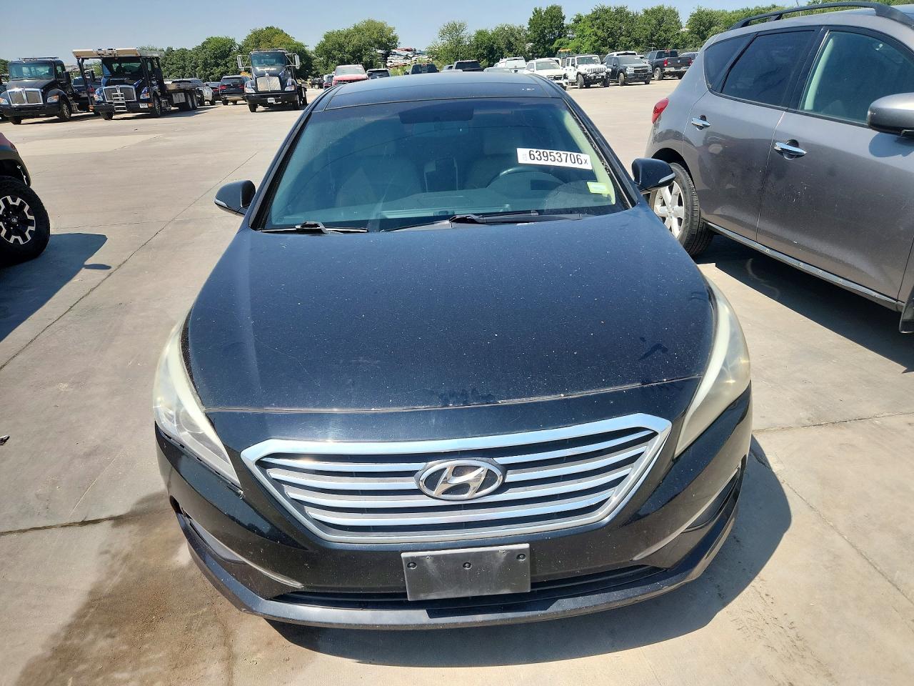 2015 Hyundai Sonata Limited Black vin: 5NPE34AF2FH045511