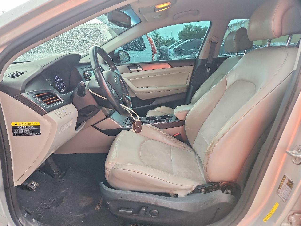 2015 Hyundai Sonata Sport Silver vin: 5NPE34AF2FH046464