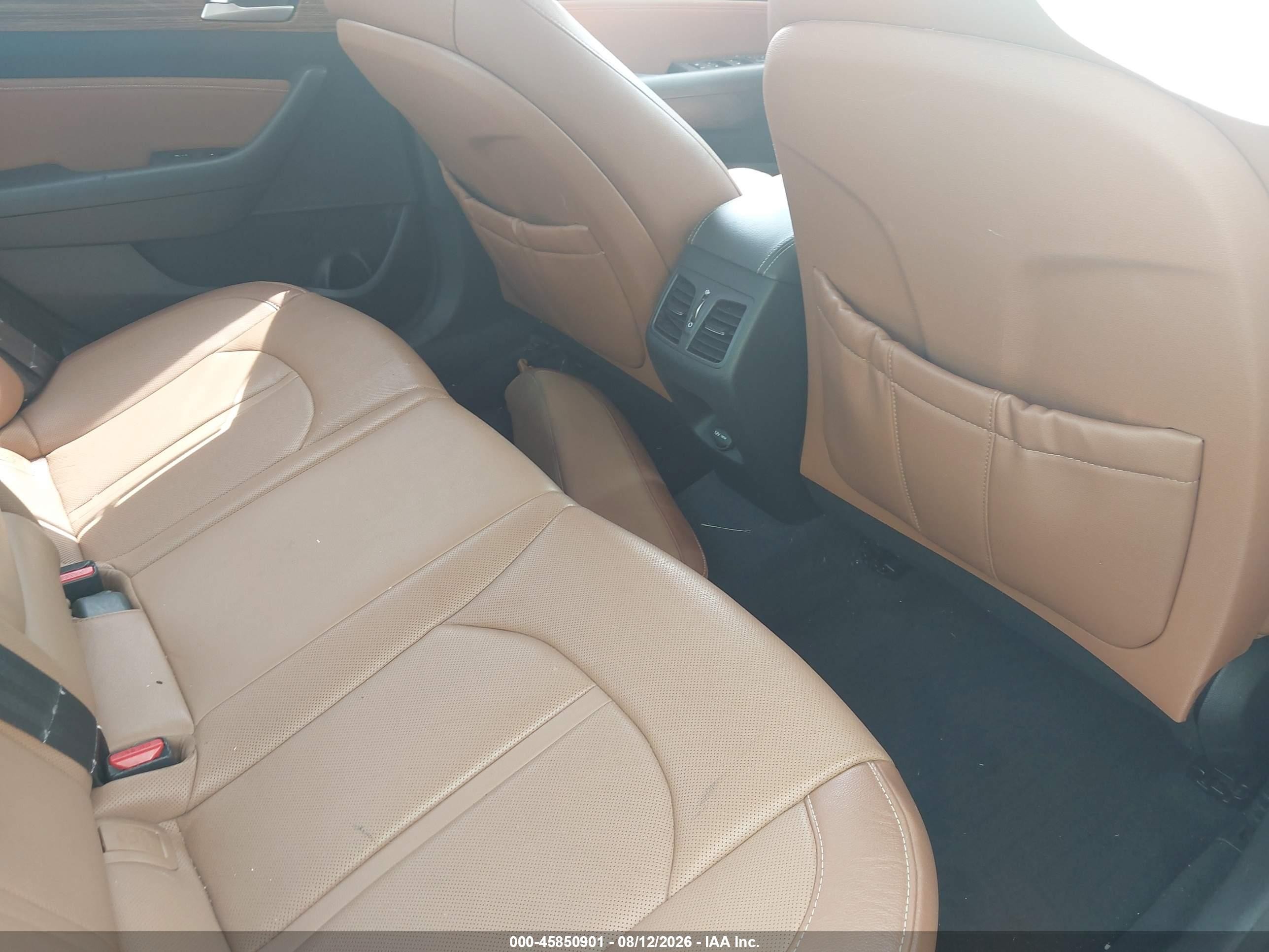 2015 Hyundai Sonata Limited Белый vin: 5NPE34AF2FH048554