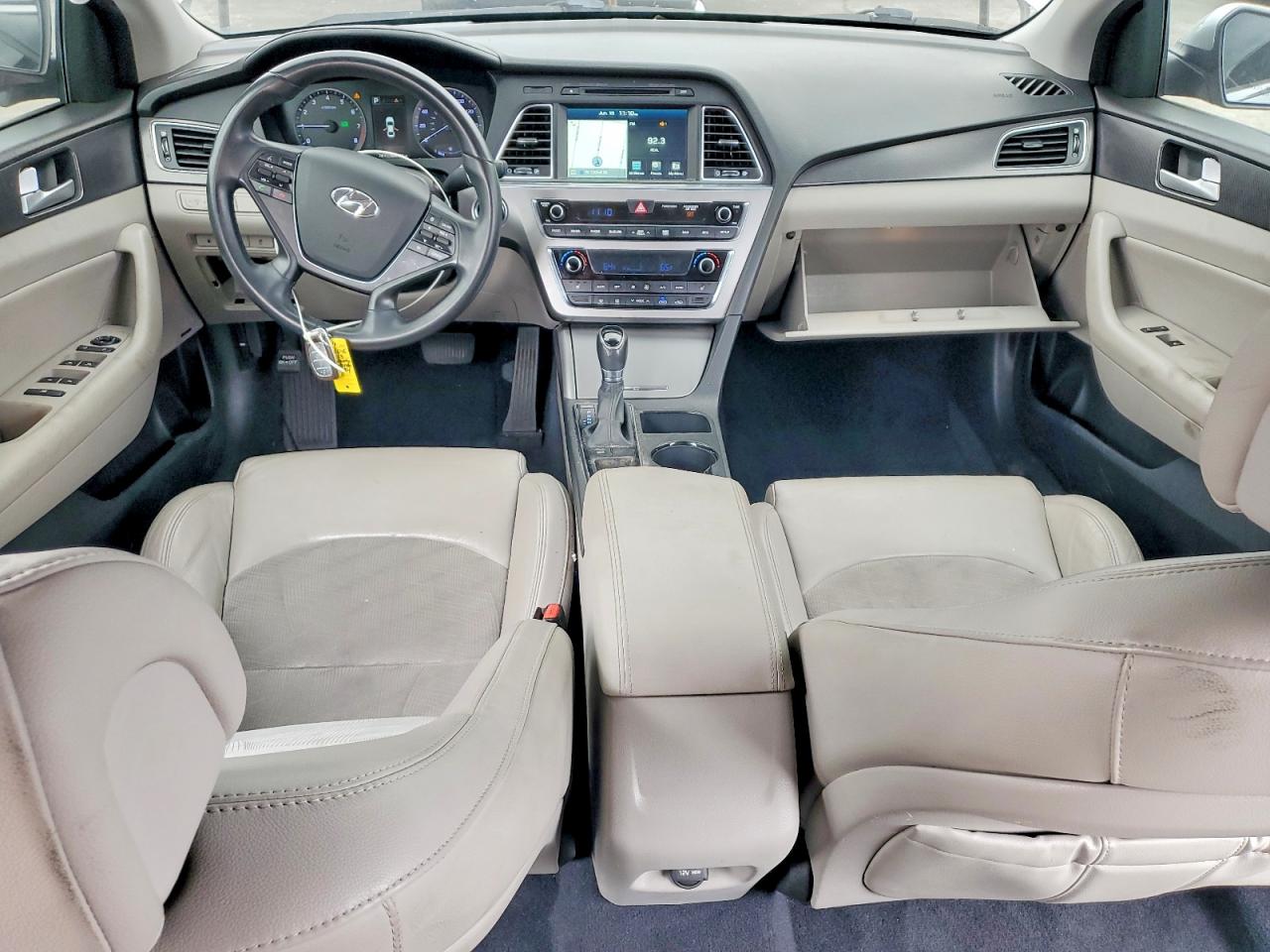 2015 Hyundai Sonata Sport Silver vin: 5NPE34AF2FH055231