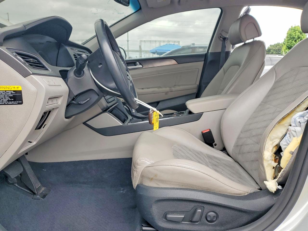 2015 Hyundai Sonata Sport Silver vin: 5NPE34AF2FH055231