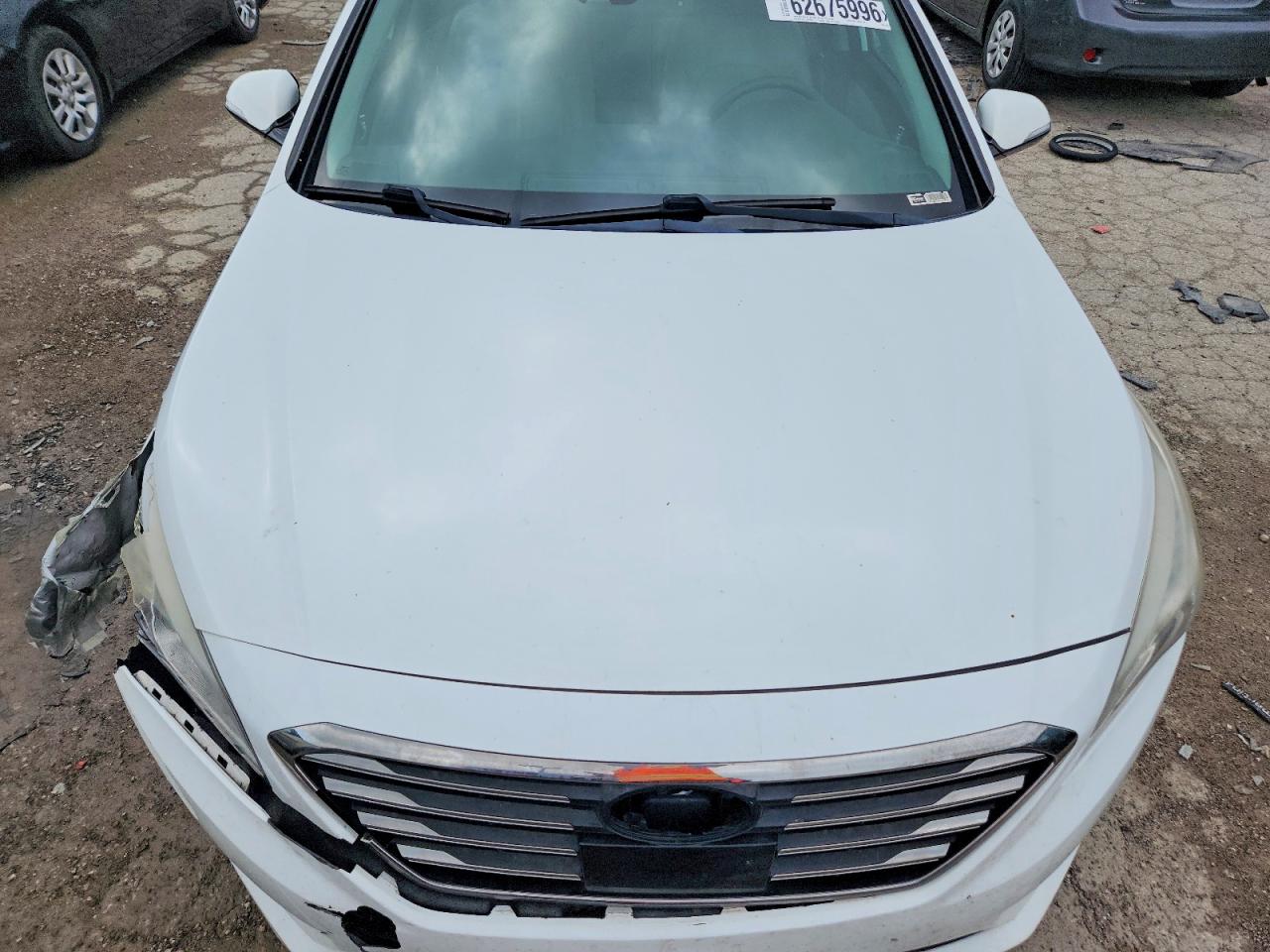 2015 Hyundai Sonata Limited White vin: 5NPE34AF2FH061546