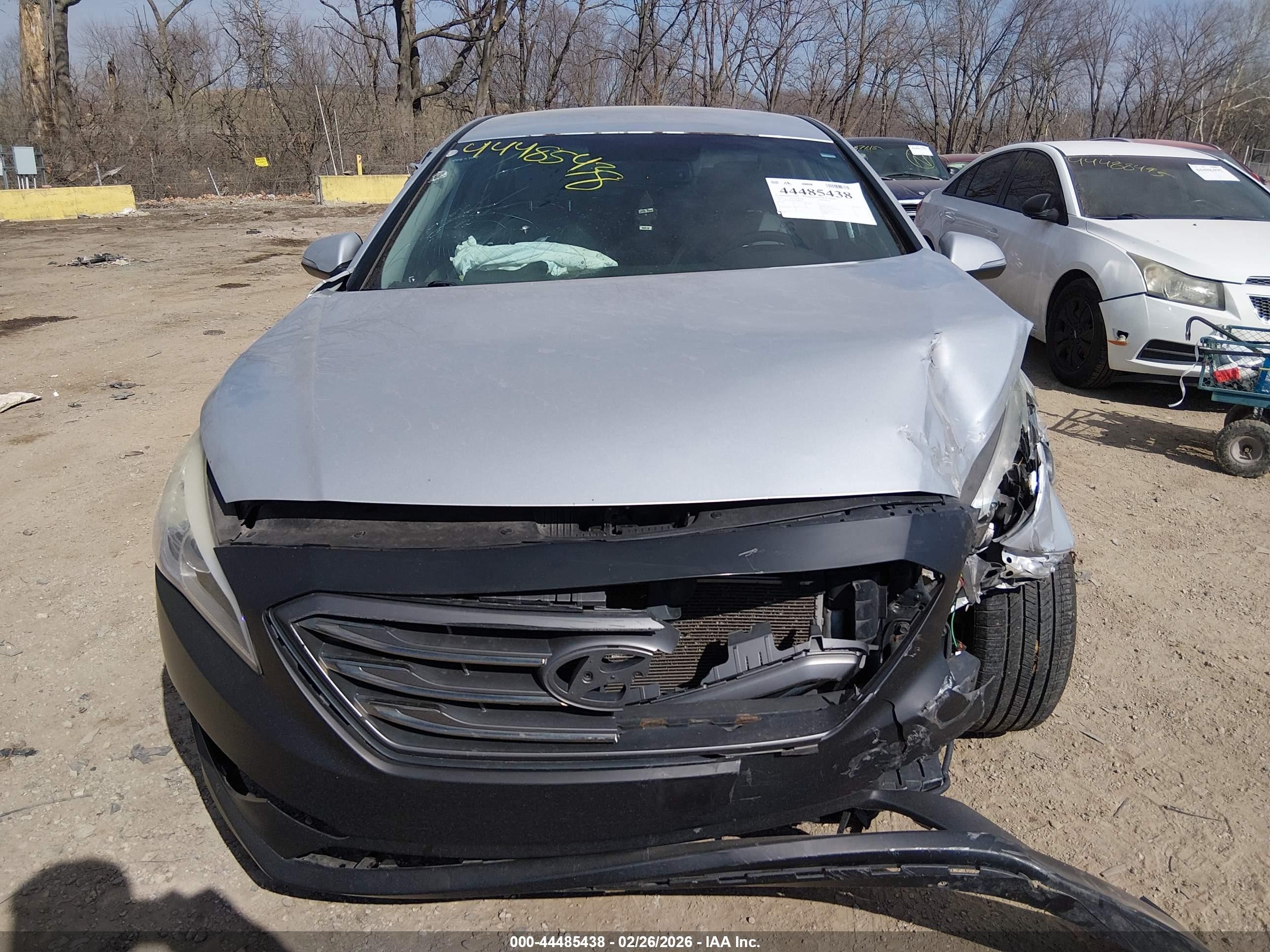 2015 Hyundai Sonata Sport Silver vin: 5NPE34AF2FH066472