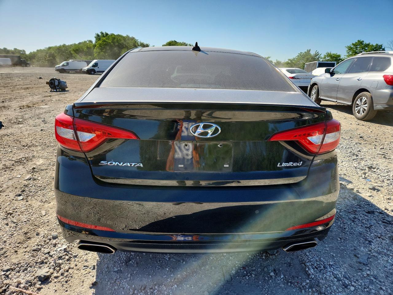 2015 Hyundai Sonata Limited Black vin: 5NPE34AF2FH073485