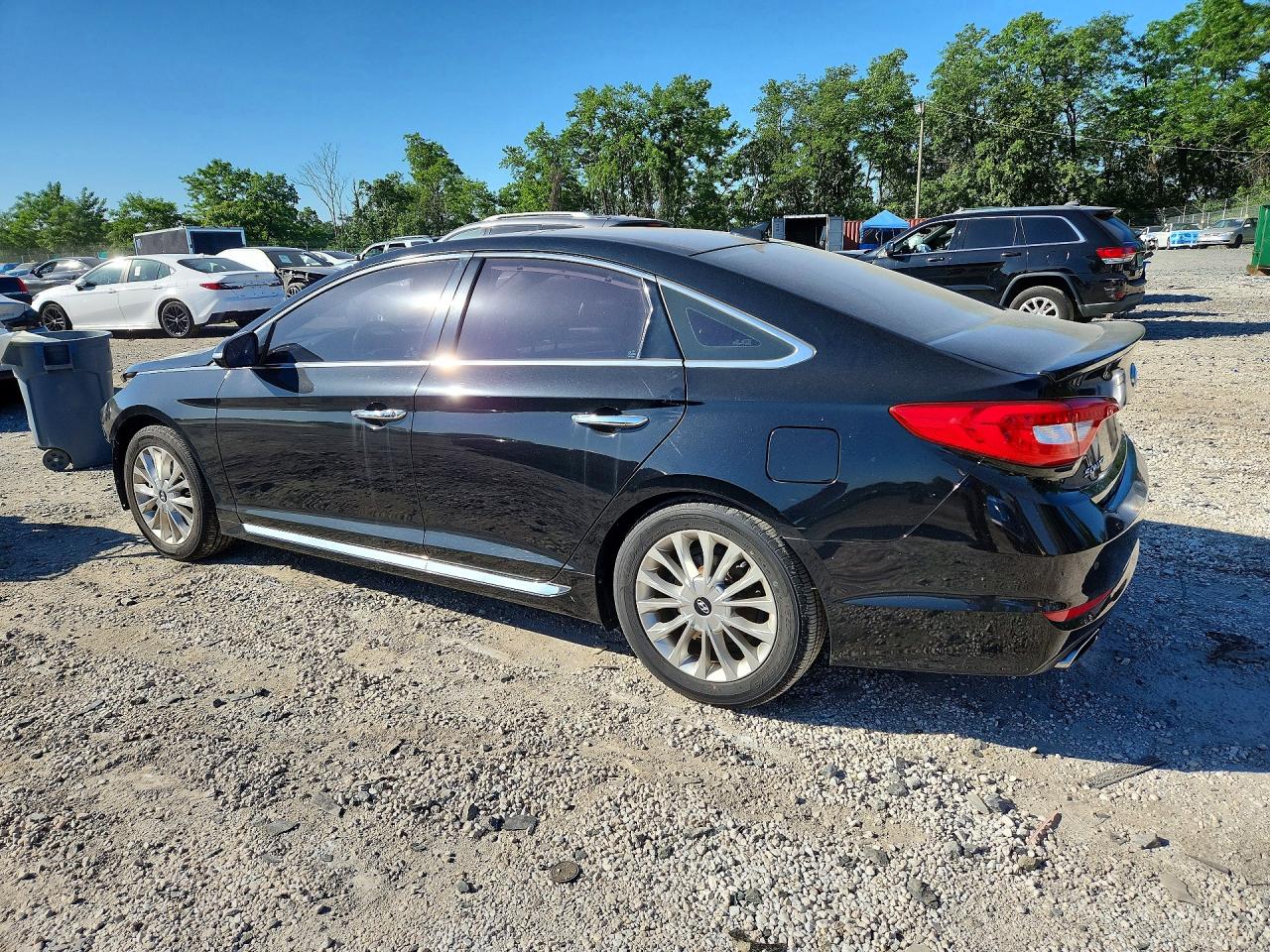 2015 Hyundai Sonata Limited Black vin: 5NPE34AF2FH073485