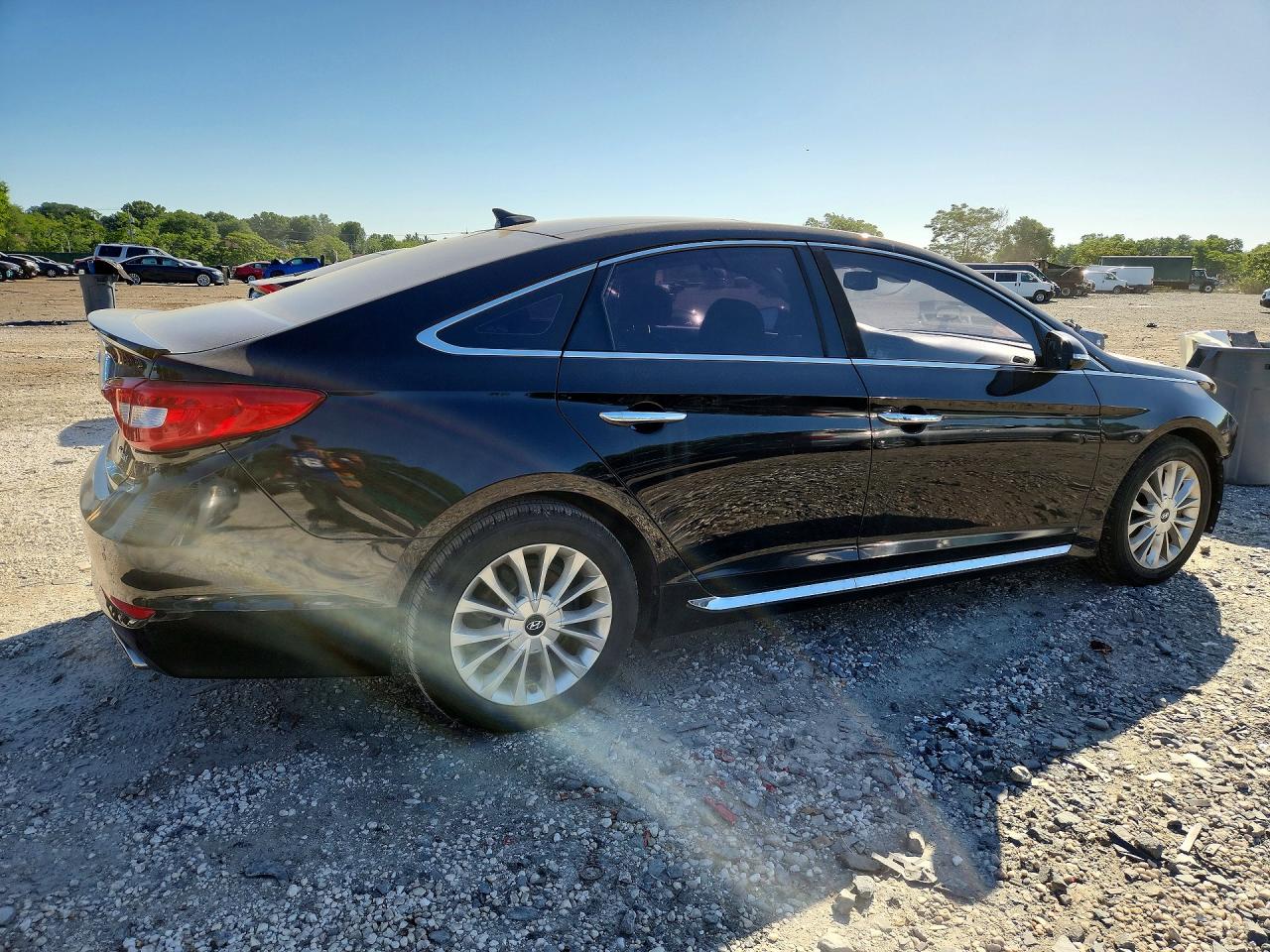 2015 Hyundai Sonata Limited Black vin: 5NPE34AF2FH073485