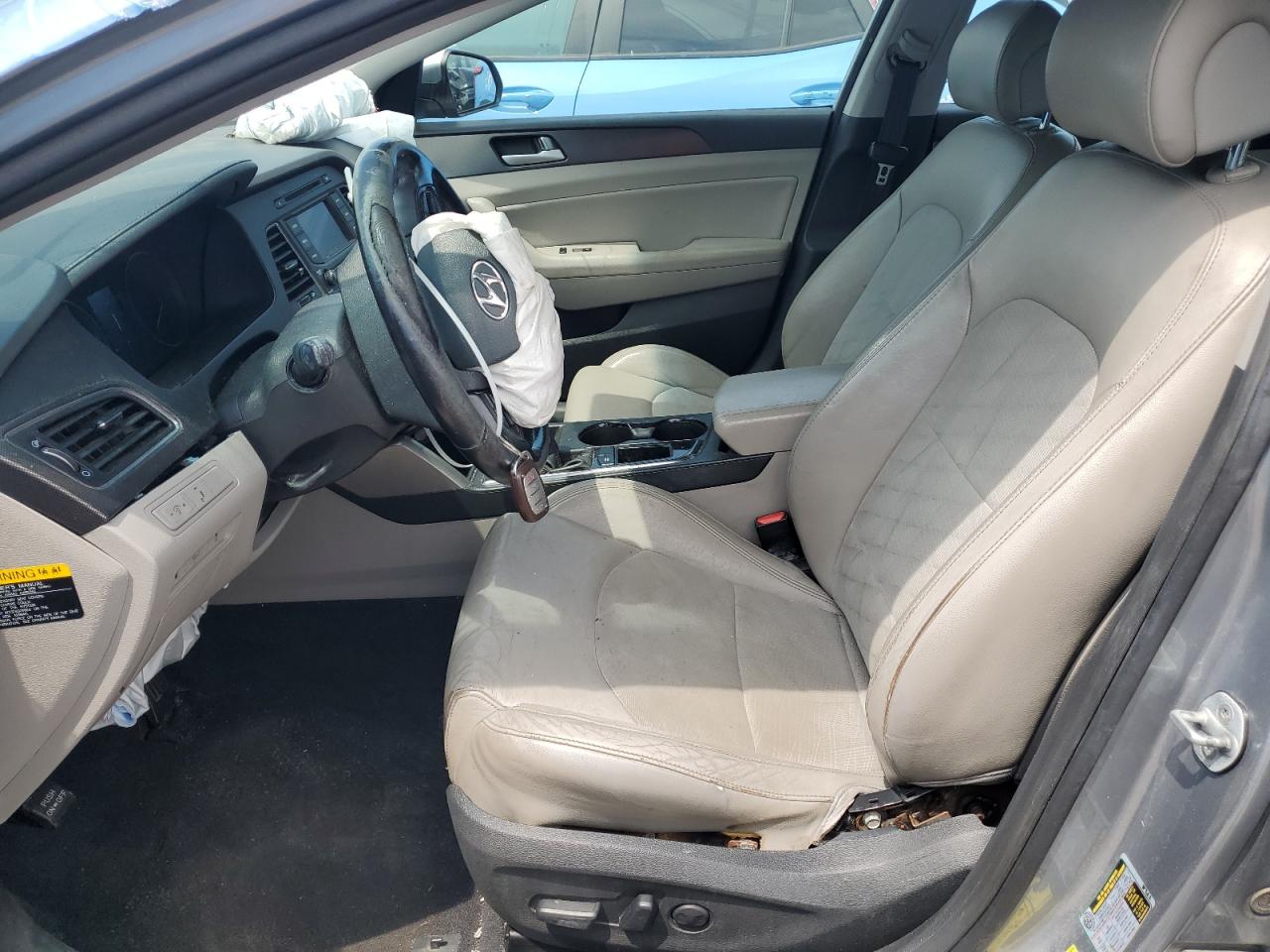 2015 Hyundai Sonata Sport Silver vin: 5NPE34AF2FH083725