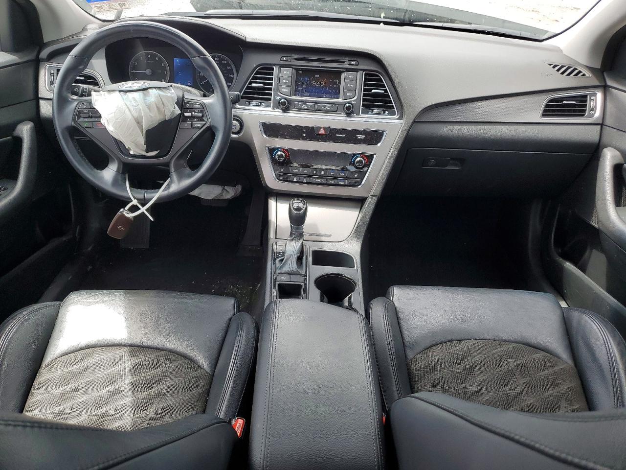 2015 Hyundai Sonata Sport Белый vin: 5NPE34AF2FH097737
