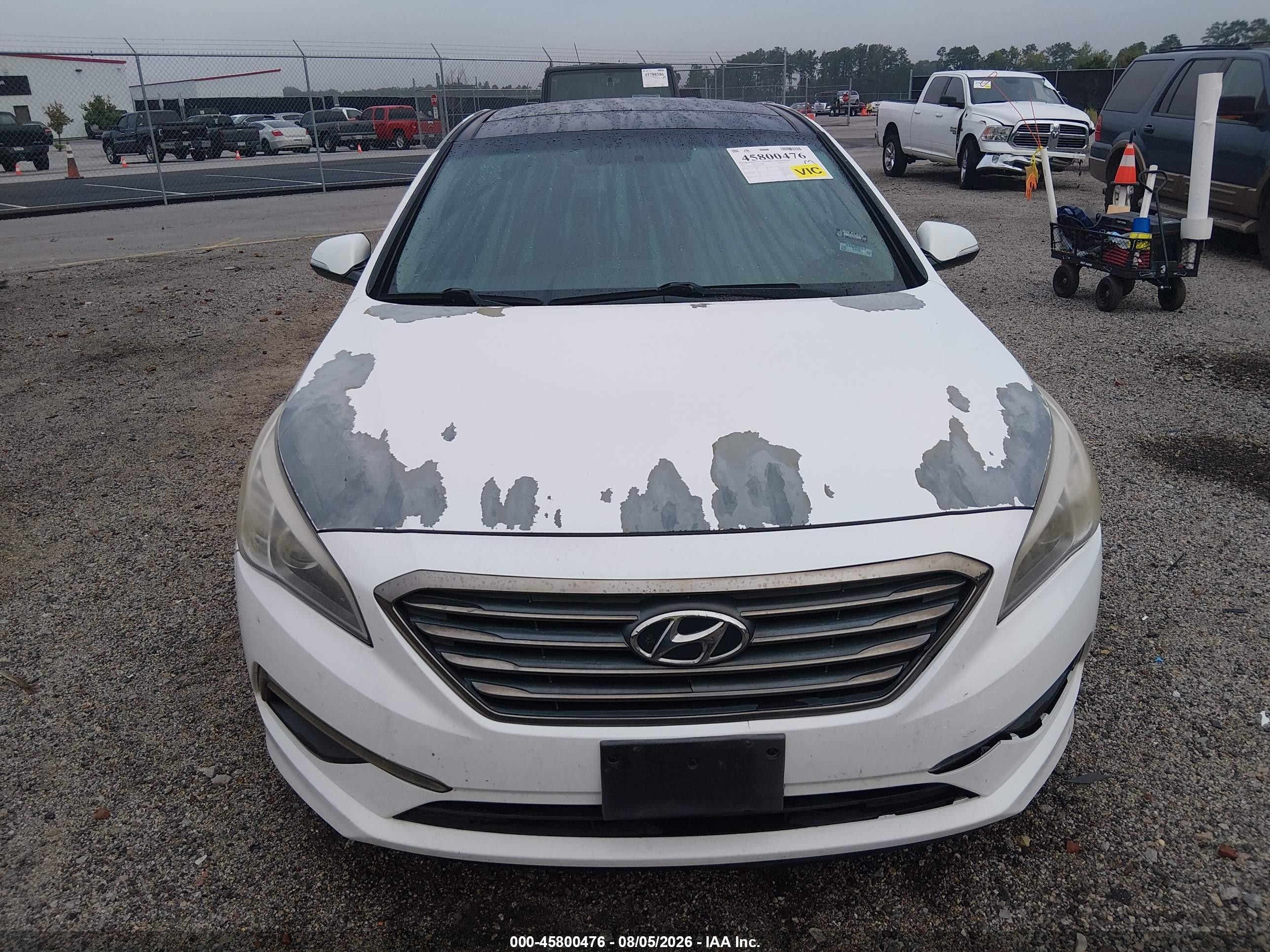 2015 Hyundai Sonata Limited White vin: 5NPE34AF2FH101155