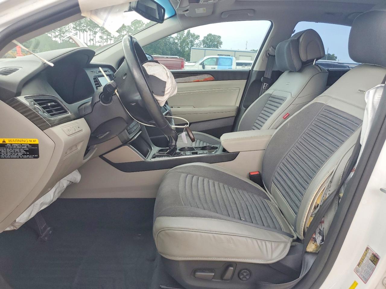 2015 Hyundai Sonata Limited White vin: 5NPE34AF2FH102239