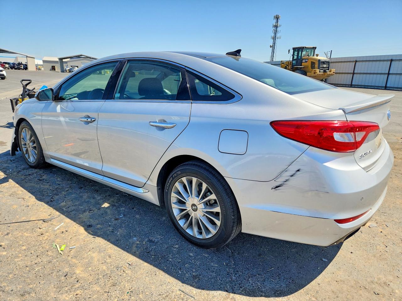2015 Hyundai Sonata Limited Silver vin: 5NPE34AF2FH102676