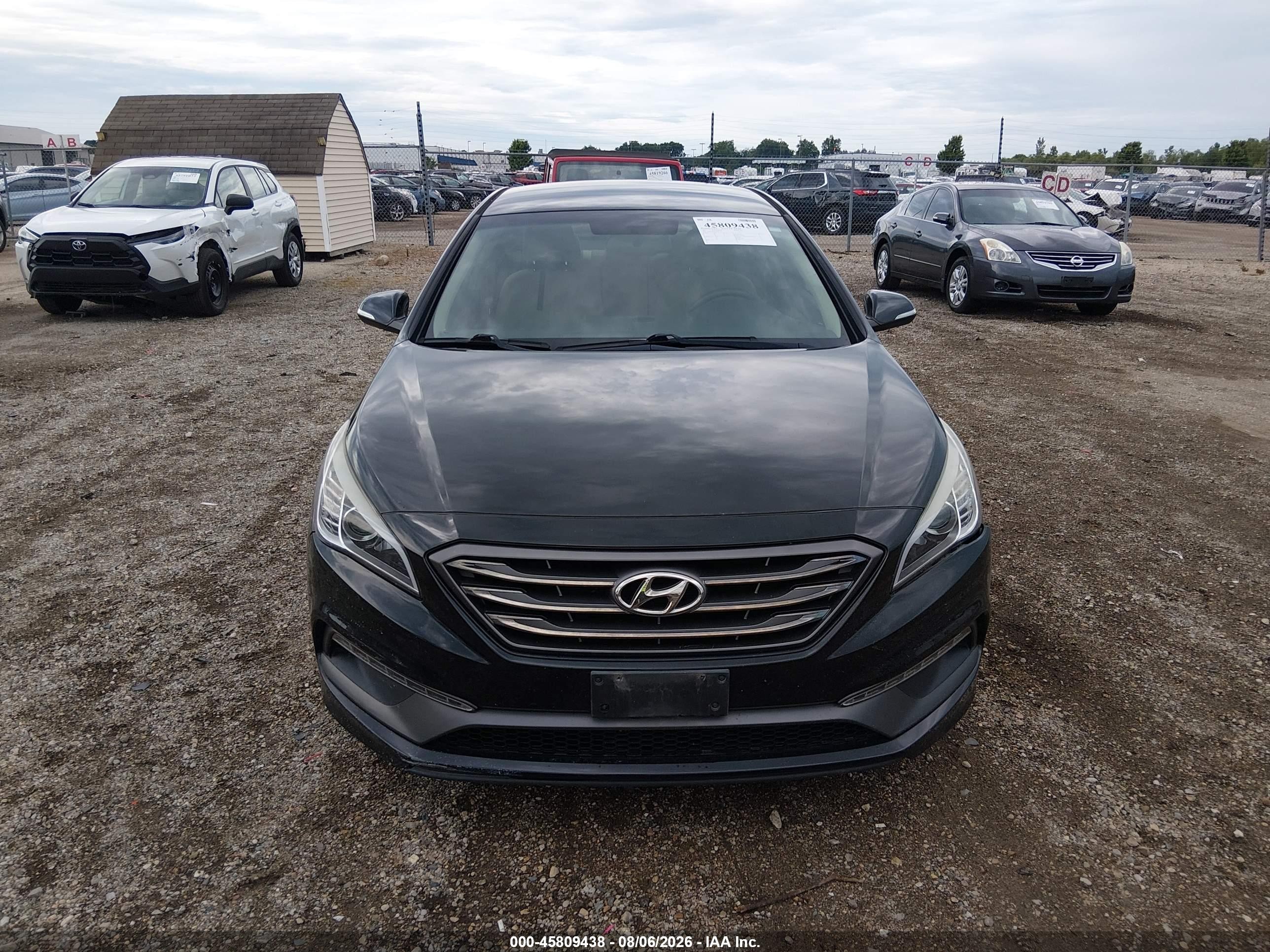 2015 Hyundai Sonata Sport Black vin: 5NPE34AF2FH102757