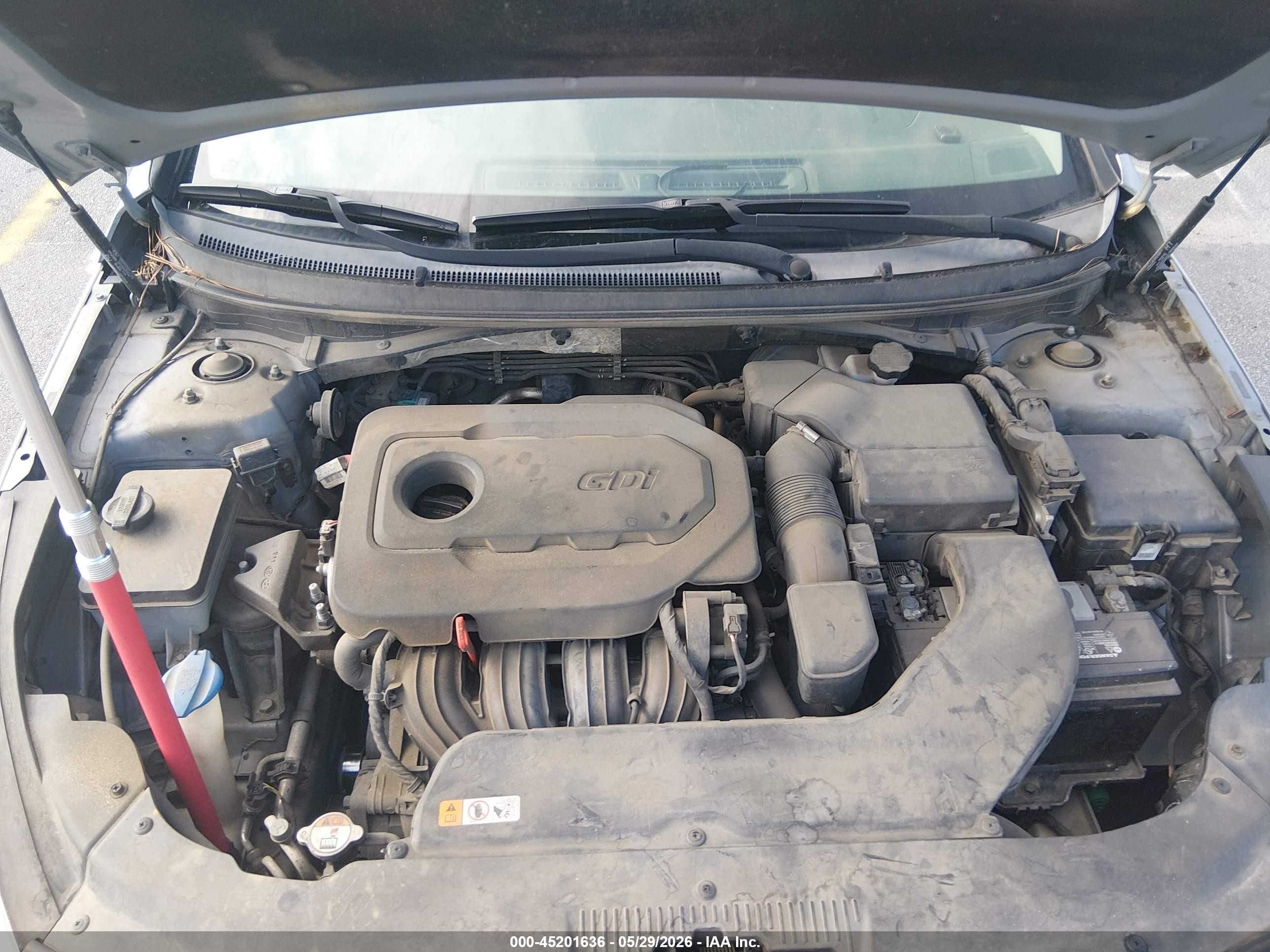 2015 Hyundai Sonata Sport Серебряный vin: 5NPE34AF2FH103052