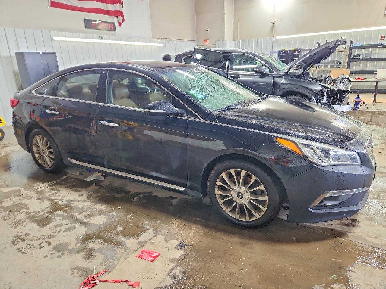 2015 Hyundai Sonata Limited Black vin: 5NPE34AF2FH106257