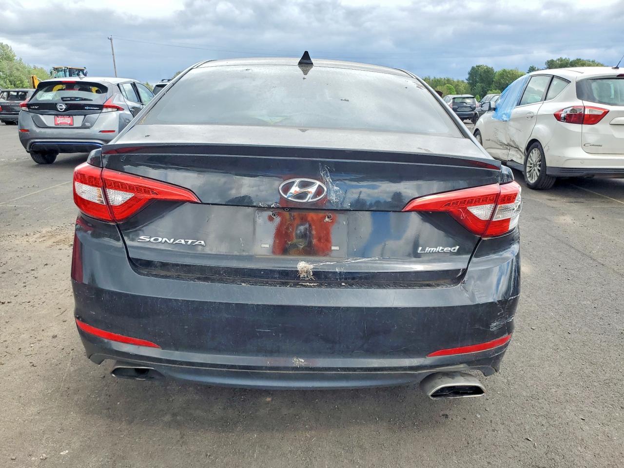 2015 Hyundai Sonata Limited Black vin: 5NPE34AF2FH126217