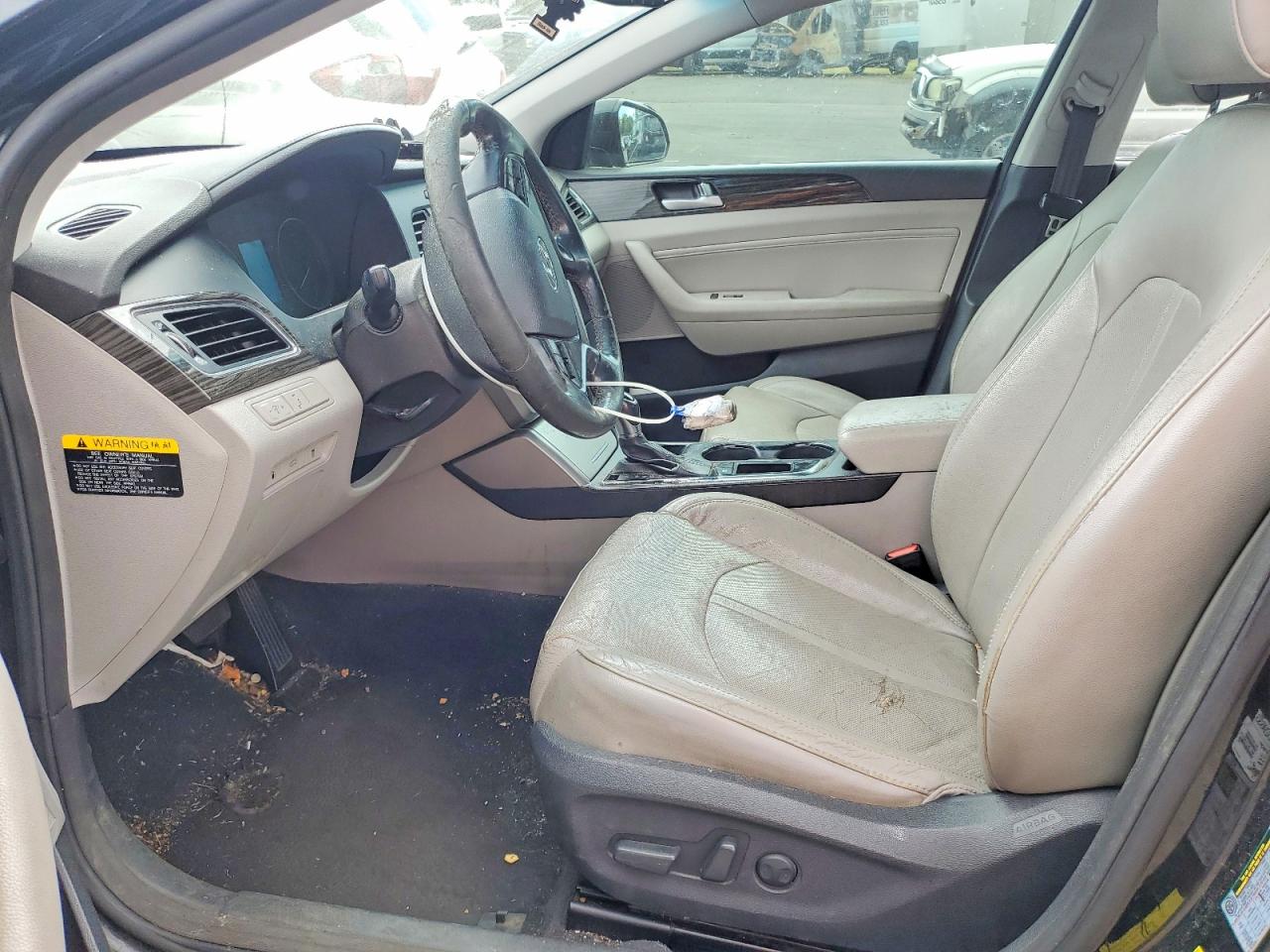 2015 Hyundai Sonata Limited Black vin: 5NPE34AF2FH126217