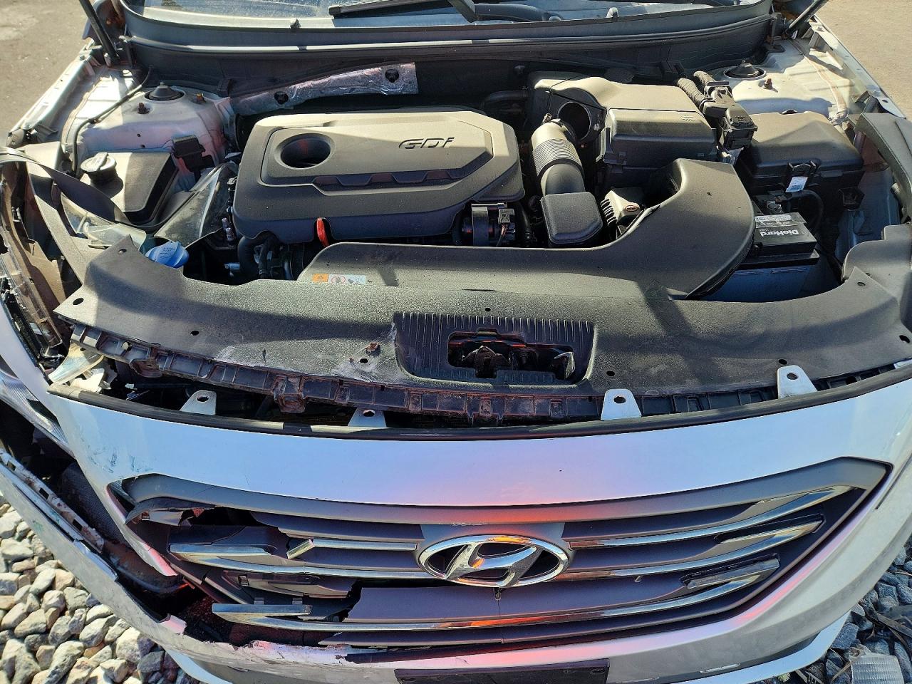 2015 Hyundai Sonata Sport Silver vin: 5NPE34AF2FH138660