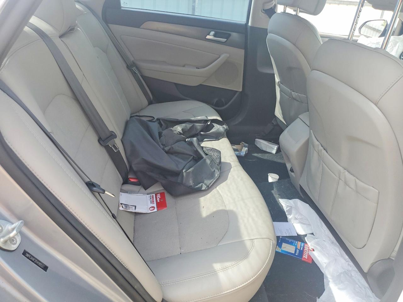 2015 Hyundai Sonata Sport Silver vin: 5NPE34AF2FH195537