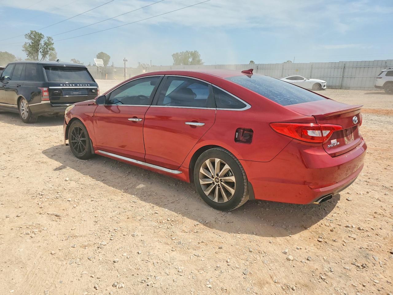 2015 Hyundai Sonata Sport Red vin: 5NPE34AF2FH201370