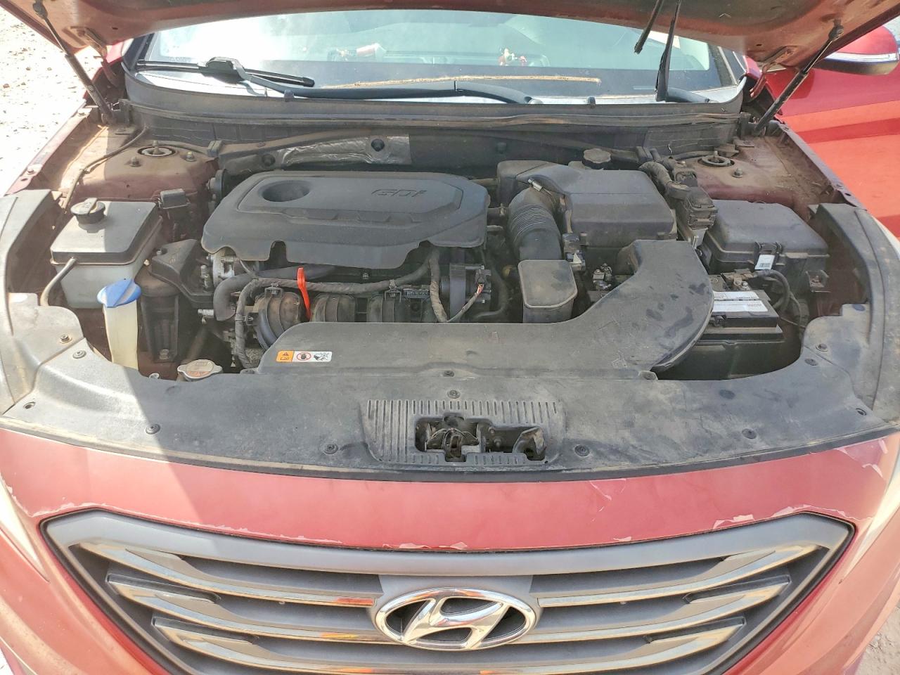 2015 Hyundai Sonata Sport Red vin: 5NPE34AF2FH201370