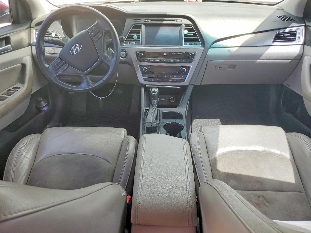 2015 Hyundai Sonata Sport Red vin: 5NPE34AF2FH201370