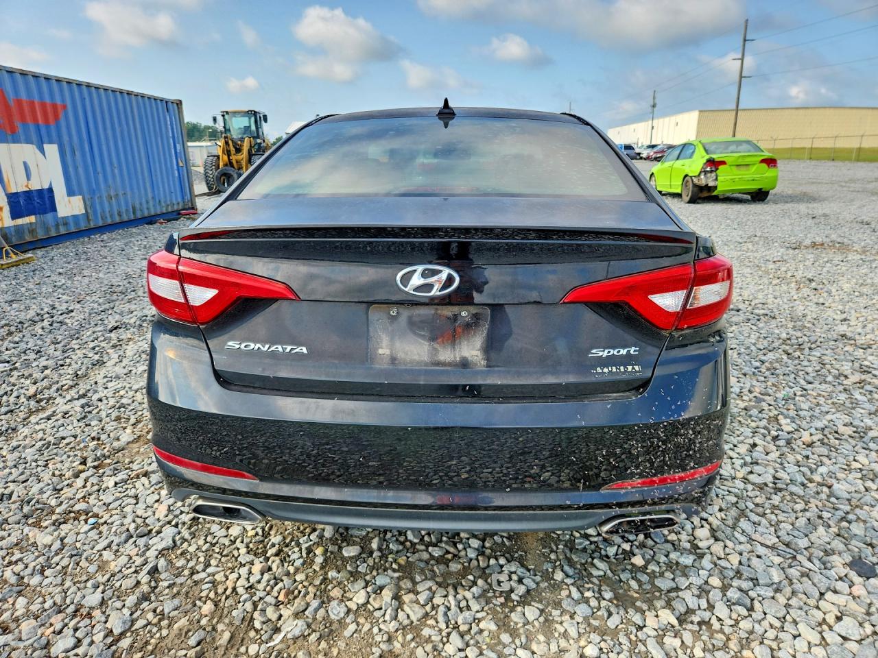 2015 Hyundai Sonata Sport Black vin: 5NPE34AF2FH203474