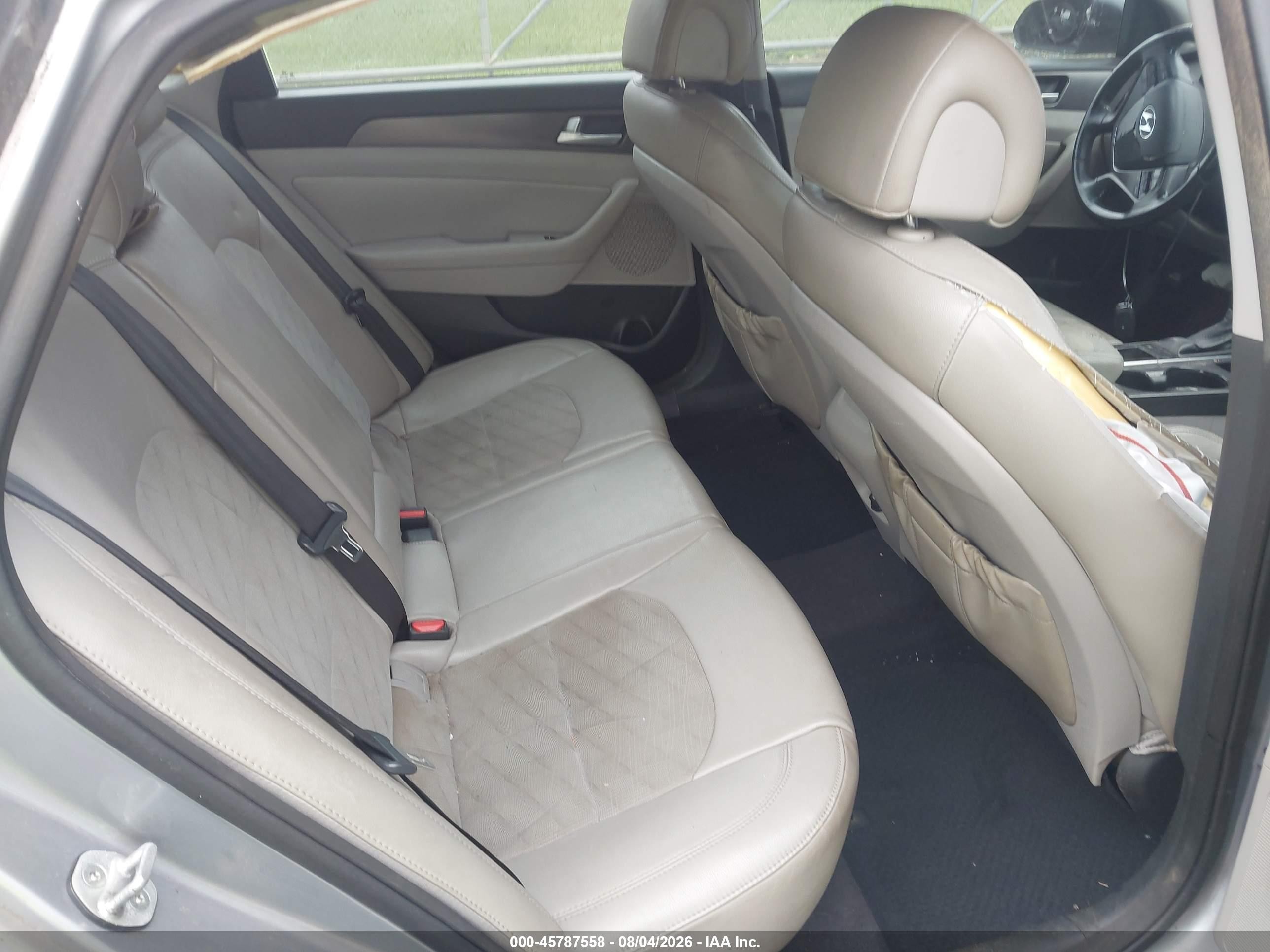 2015 Hyundai Sonata Sport Gray vin: 5NPE34AF2FH213440